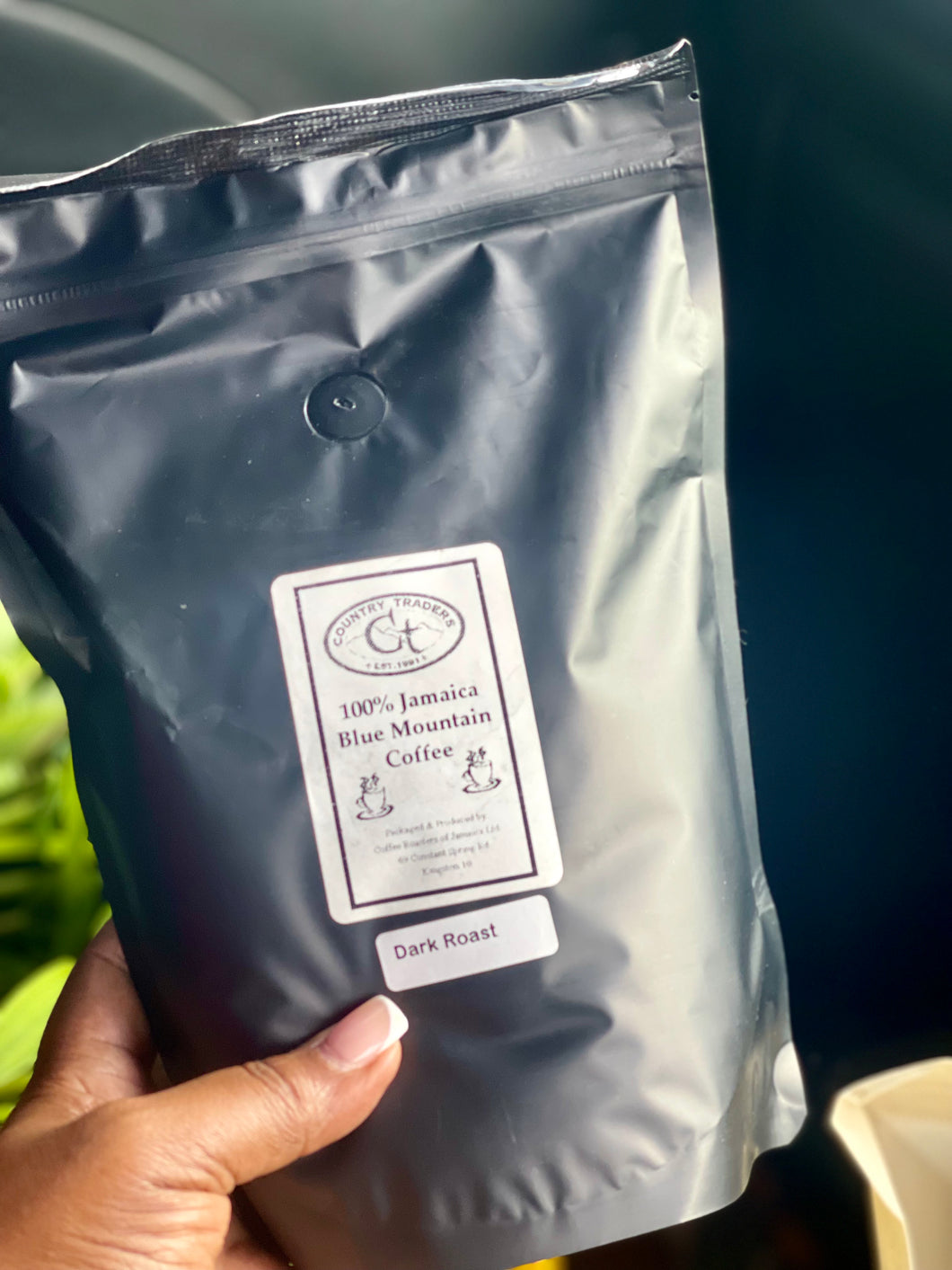 Country Traders 100% Jamaica Blue Mountain®️ Coffee – Dark Roast- 1lb