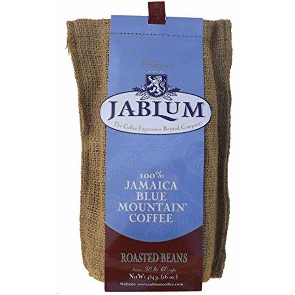 Jablum 100 % Jamaïque Blue Mountain®️ Café en grains torréfiés 16oz